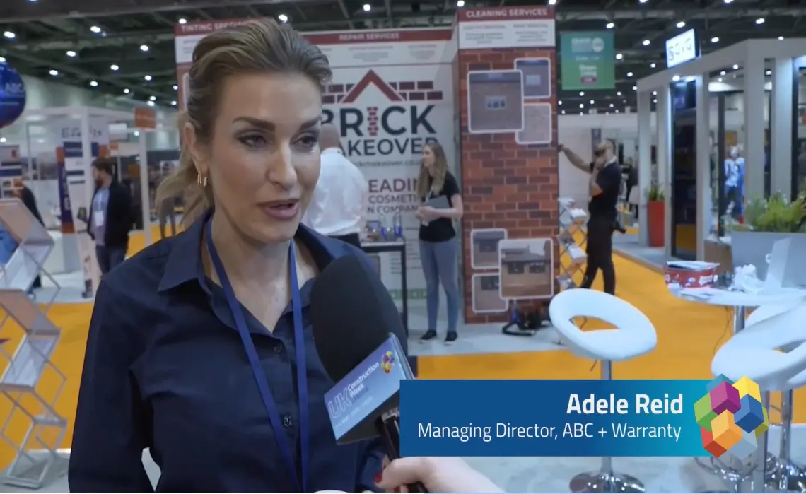UK Construction Week London 2023 – Adele Reid Interview